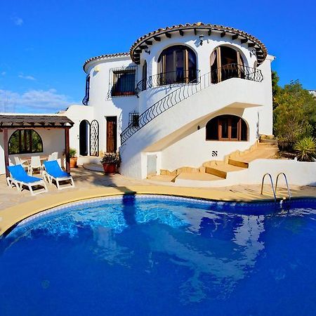 La Madrugada - Luxury Moraira Villa With Sea Views And Private Heated Pool מראה חיצוני תמונה