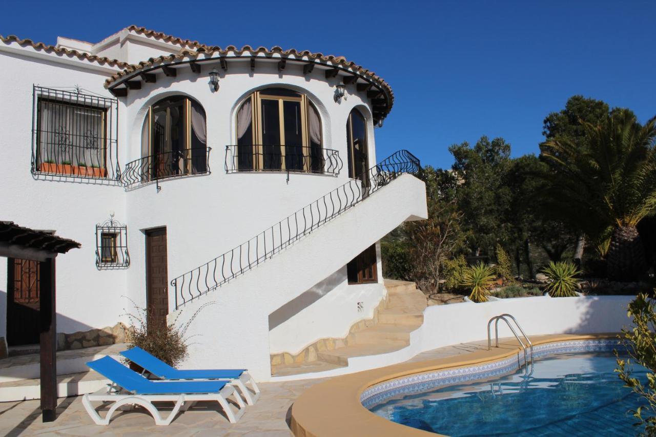 La Madrugada - Luxury Moraira Villa With Sea Views And Private Heated Pool מראה חיצוני תמונה