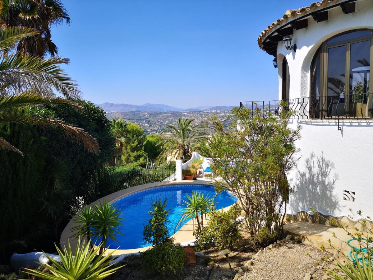 La Madrugada - Luxury Moraira Villa With Sea Views And Private Heated Pool מראה חיצוני תמונה
