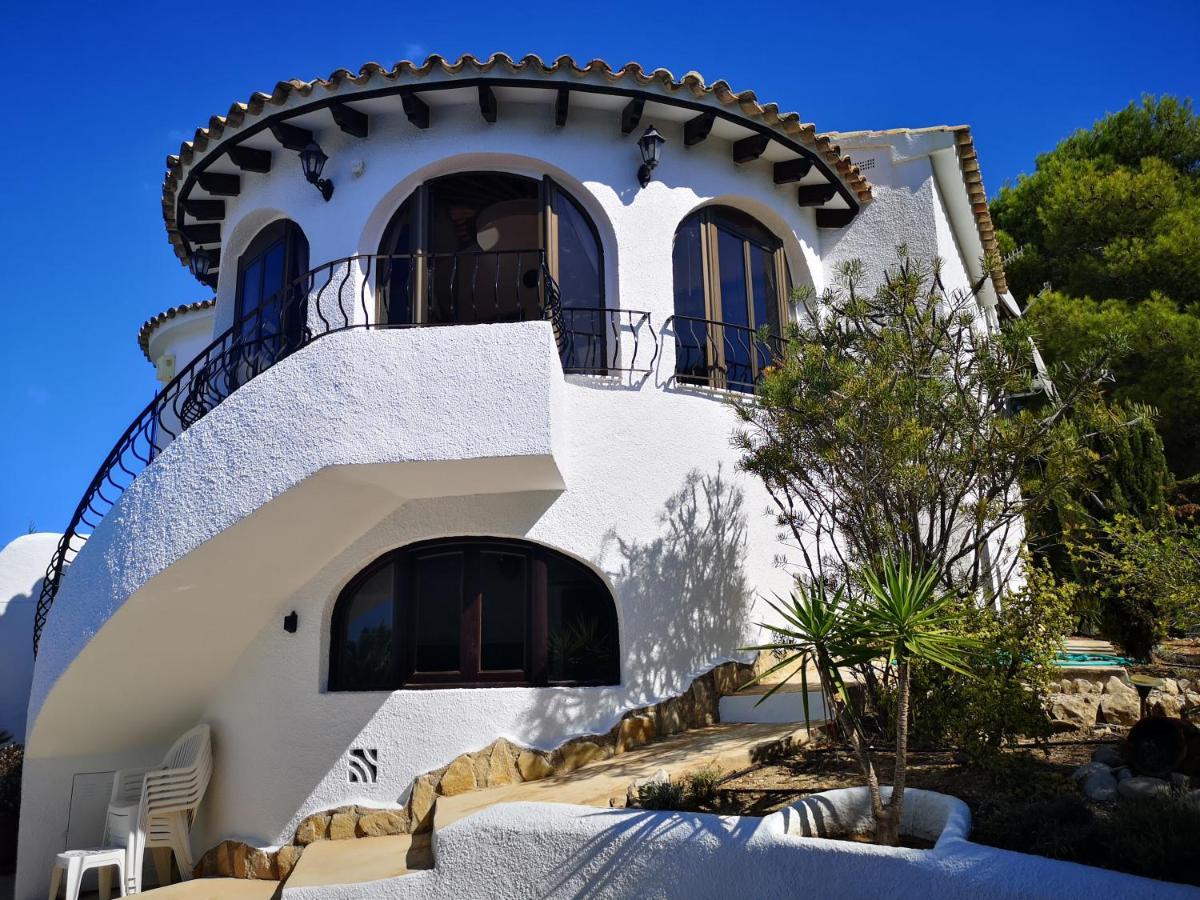 La Madrugada - Luxury Moraira Villa With Sea Views And Private Heated Pool מראה חיצוני תמונה