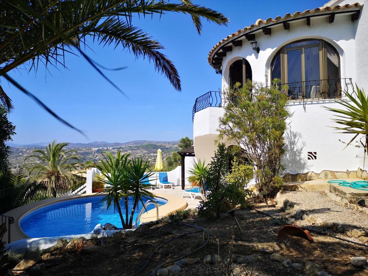 La Madrugada - Luxury Moraira Villa With Sea Views And Private Heated Pool מראה חיצוני תמונה