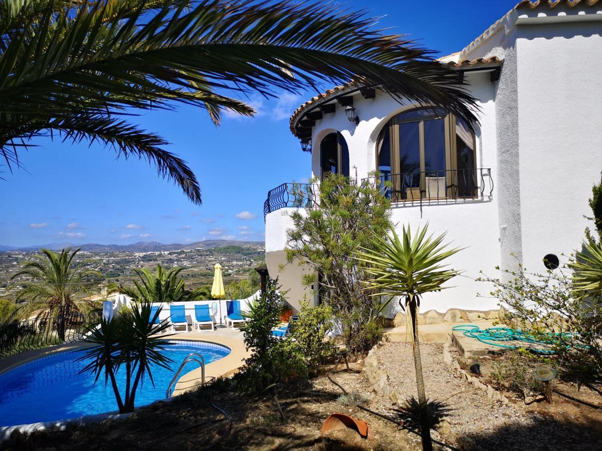 La Madrugada - Luxury Moraira Villa With Sea Views And Private Heated Pool מראה חיצוני תמונה
