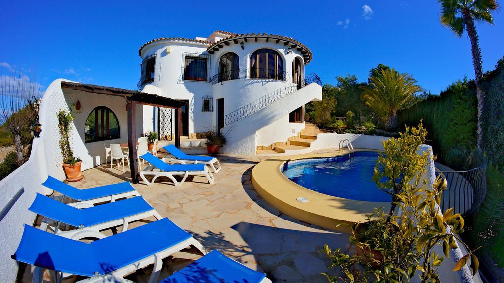 La Madrugada - Luxury Moraira Villa With Sea Views And Private Heated Pool מראה חיצוני תמונה