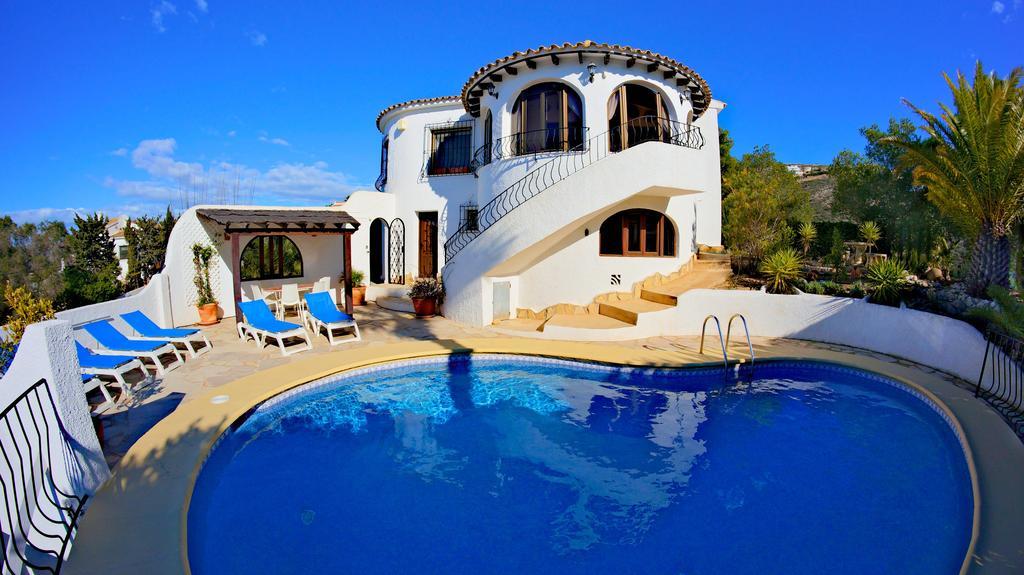 La Madrugada - Luxury Moraira Villa With Sea Views And Private Heated Pool מראה חיצוני תמונה