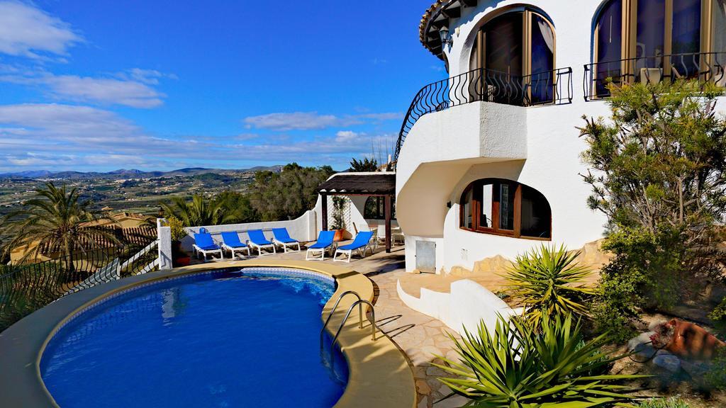 La Madrugada - Luxury Moraira Villa With Sea Views And Private Heated Pool מראה חיצוני תמונה